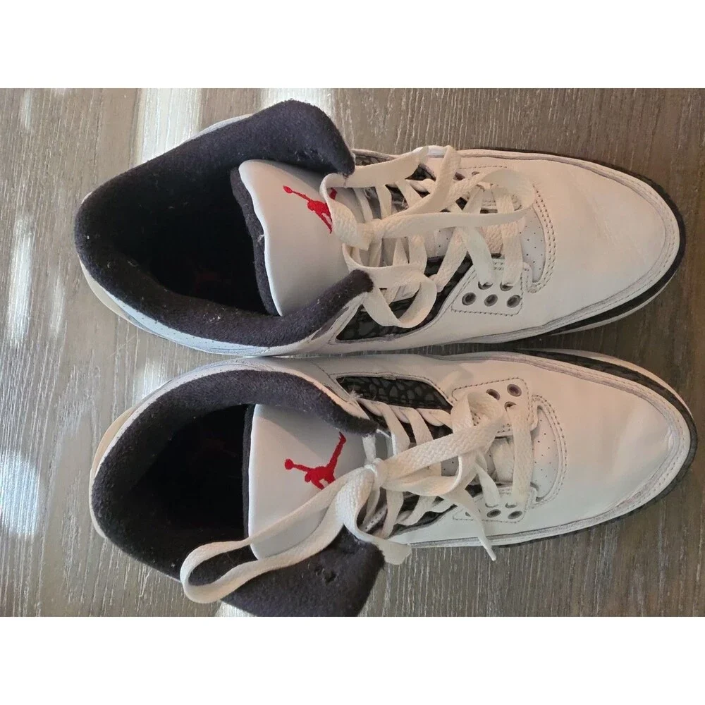 Nike Air Jordan 3 Retro GS Cement Grey 7Y Fits Womens 8.5 DM0967-106 (68)